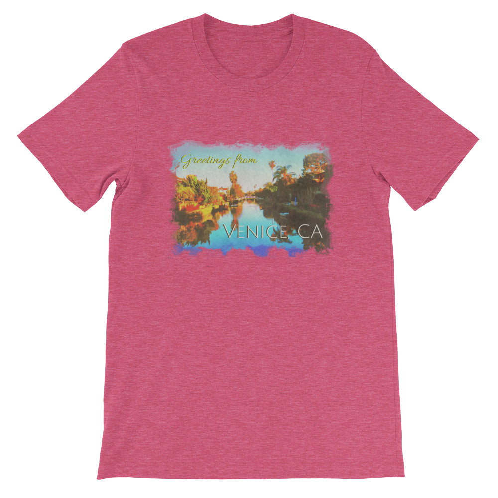 GFV-Colorful Canals-Short-Sleeve Unisex T-Shirt